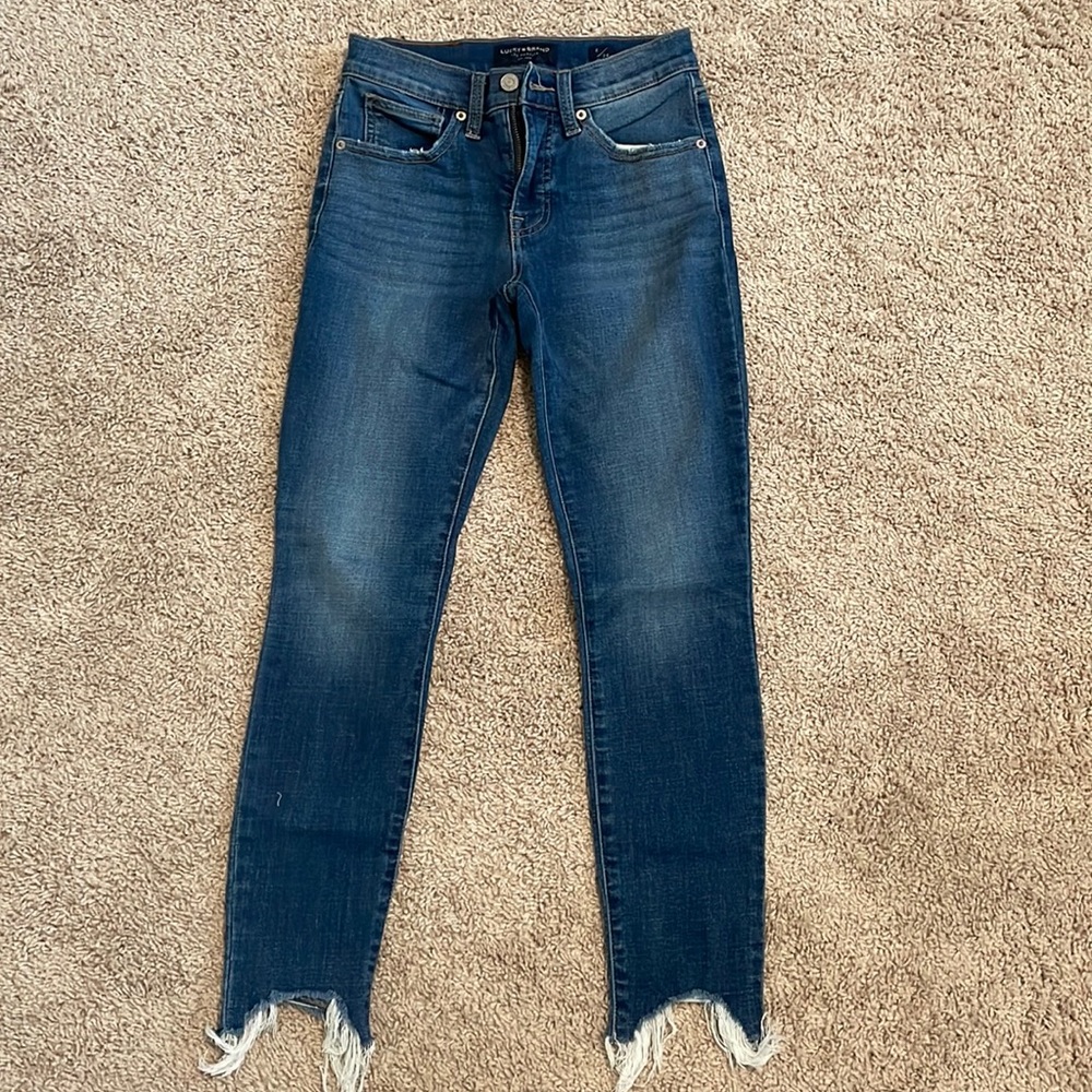 Lucky brand ankle fit jeans
